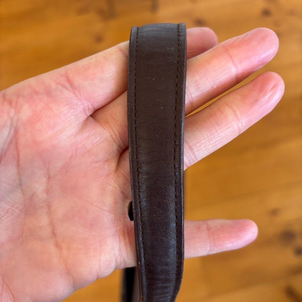 GIVENCHY Whip Rich Brown Leather Shoulder Bag - Picture 14 of 17